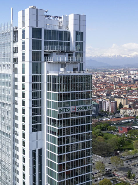 Immagine del grattacielo Intesa Sanpaolo di Torino